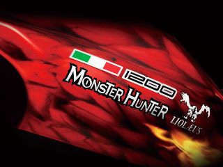 2014年 Monster 1200 Monster Hunter Versionオリジナルスペシャルペイント