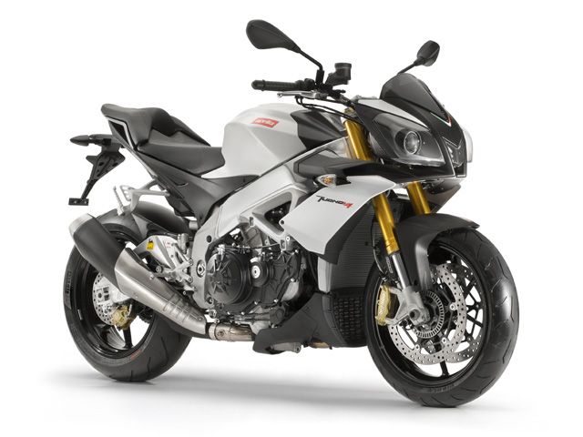 2014年 Tuono V4R APRC(ABS) マットホワイト(カタログメイン)