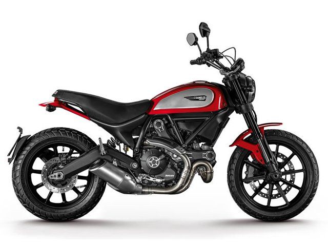 2016年 Scrambler Icon ロッソ・ドゥカティ(カタログメイン)