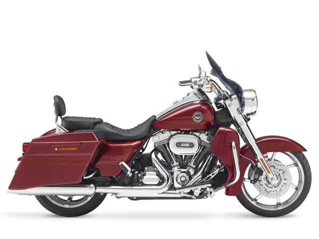 2013年 CVO FLHRSE5 Road King バーガンディーブレイズ with ホットフュージョングラフィックス(カタログメイン)