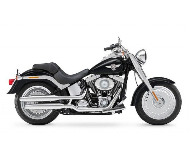 2015年 FLSTF Fatboy ビビッドブラック(カタログメイン)