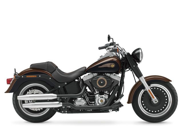 2013年 FLSTFB Fatboy Lo 110th Anniversary Edition ヴィンテージブロンズ&ヴィンテージブラック(カタログメイン)