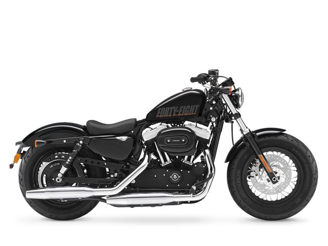 2014年 XL1200X Forty-Eight ビビッドブラック(カタログメイン)
