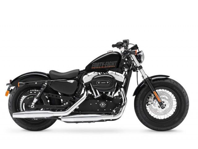 2015年 XL1200X Forty-Eight ビビッドブラック(カタログメイン)