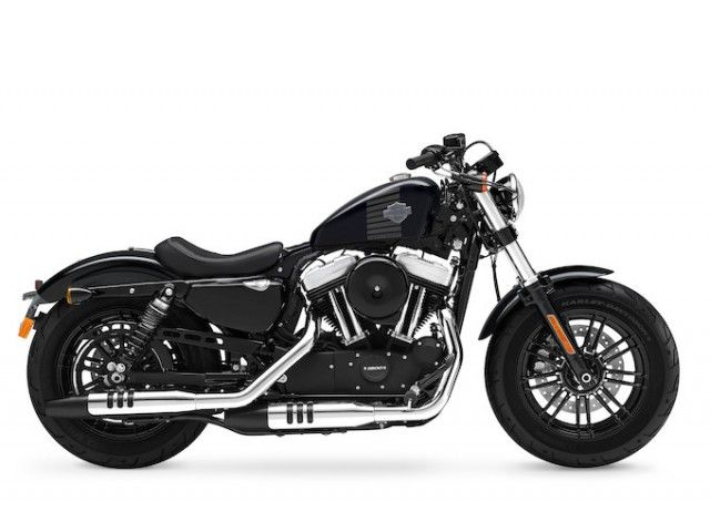 2017年 XL1200X Forty-Eight ビビッドブラック(カタログメイン)