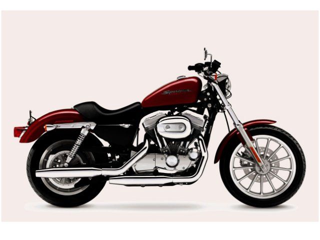 2005年 XL883 モノトーンカラー(カタログメイン)