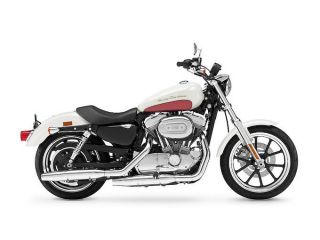 2012年 XL883L Super Lowバーチホワイト&サンバーストレッド