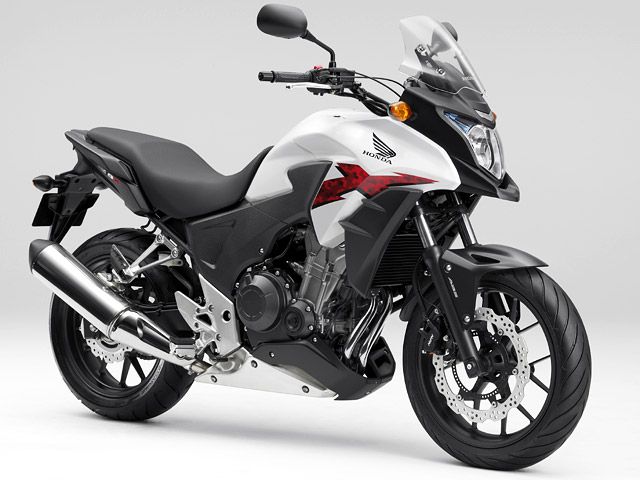 2013年 400X ABS パールサンビームホワイト(カタログメイン)