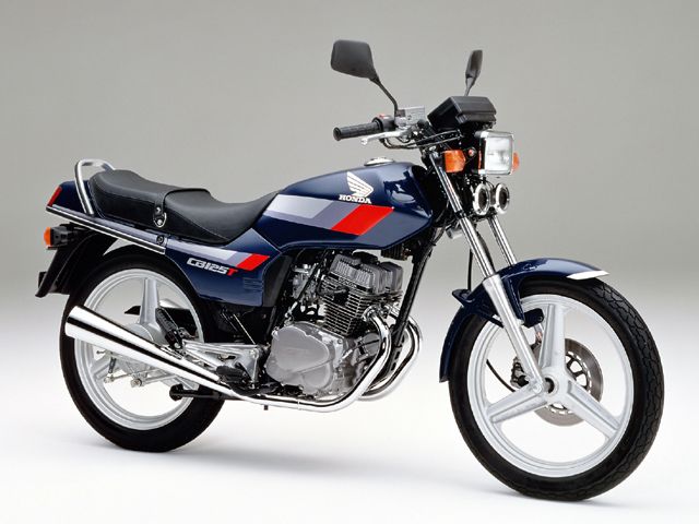 1991年 CB125T ブルー(カタログメイン)