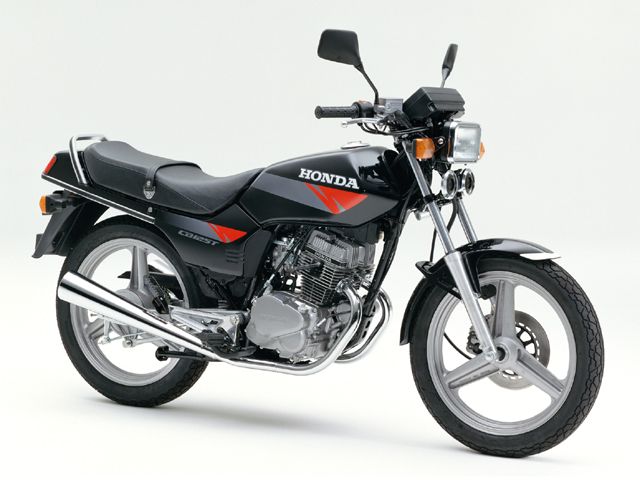 1993年 CB125T ブラック(カタログメイン)