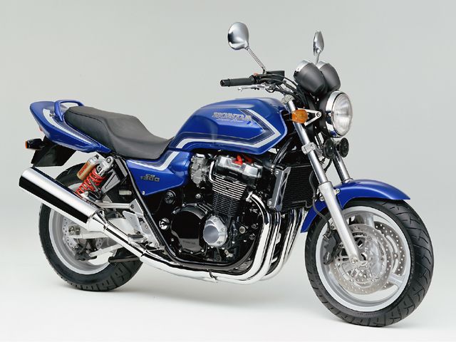 1999年 CB1300 SUPER FOUR キャンディフェニックスブルー(カタログメイン)