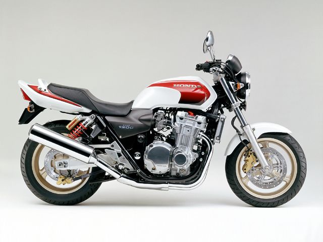 2000年 CB1300 SUPER FOUR パールフェイドレスホワイト/キャンディブレイジングレッド(カタログメイン)