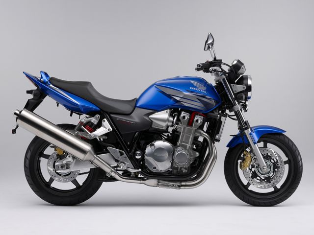 2007年 CB1300 SUPER FOUR ABS グリントウェーブブルーメタリック(スタンダードモデル)(カタログメイン)