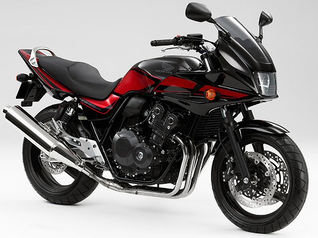 2010年 CB400 SUPER BOL D'OR 限定カラー グラファイトブラック/キャンディーグローリーレッド(限定カラー)(カタログメイン)