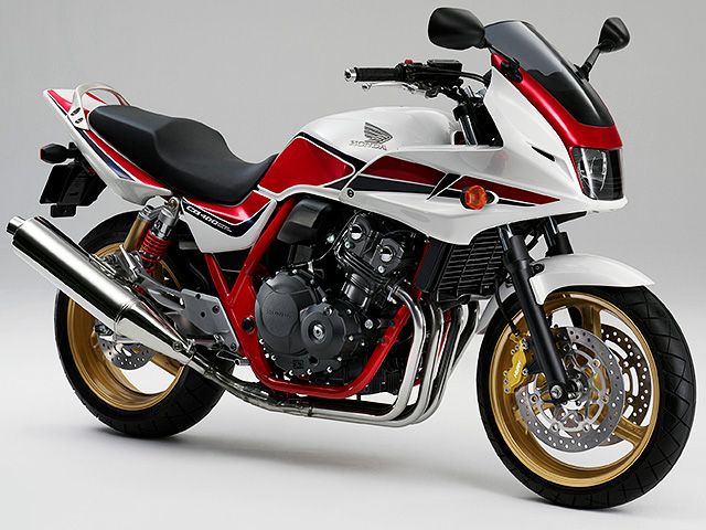2011年 CB400 SUPER BOL D'OR Special Edition パールサンビームホワイト(カタログメイン)