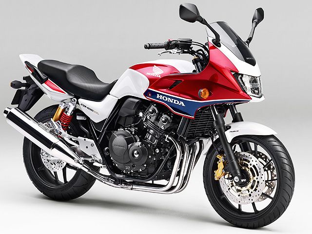 2014年 CB400 SUPER BOL D'OR ABS パールサンビームホワイト(カタログメイン)