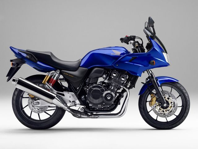 2014年 CB400 SUPER BOL D'OR ABS E Package アトモスフィアブルーメタリック(カタログメイン)