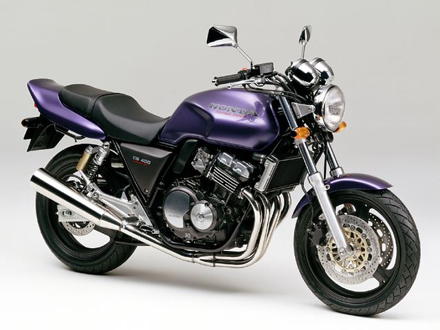 1994年 CB400 SUPER FOUR モーリタニアバイオレットメタリック(カタログメイン)