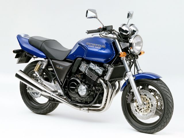 1995年 CB400 SUPER FOUR ブルー(カタログメイン)