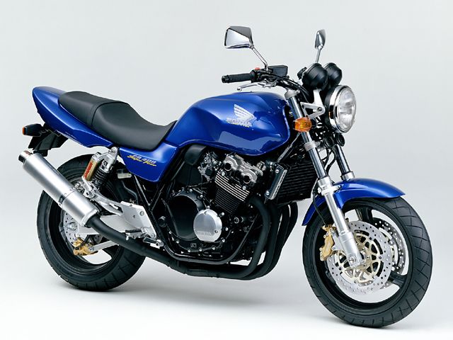 1999年 CB400 SUPER FOUR HYPER VTEC キャンディフェニックスブルー(カタログメイン)