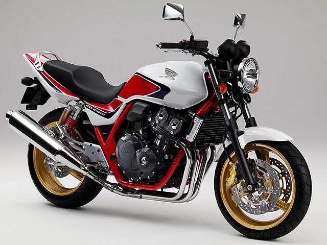 2011年 CB400 SUPER FOUR HYPER VTEC Revo Special Edition パールサンビームホワイト(カタログメイン)