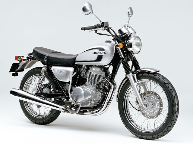 2002年 CB400SS フォースシルバーメタリック(ストライプタイプ)(カタログメイン)