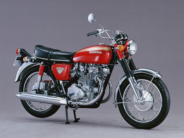 1969年 CB450 EXPORT レッド(カタログメイン)