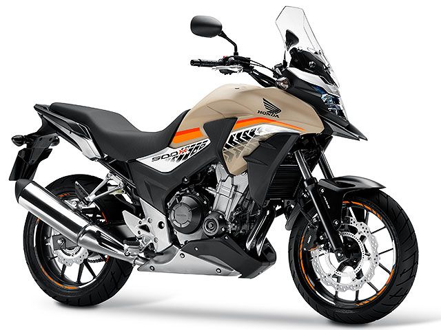 2016年 CB500X Matt Fresco Brown(カタログメイン)