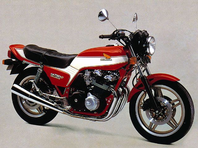 1981年 CB750F レッド/ホワイト(ボルドール2)(カタログメイン)