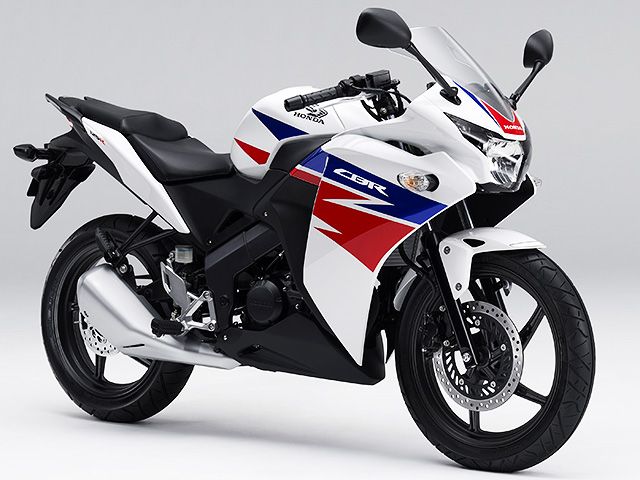 2013年 CBR125R ロスホワイト(カタログメイン)