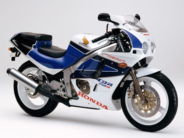 1988年 CBR250R ホワイト/ブルー(カタログメイン)