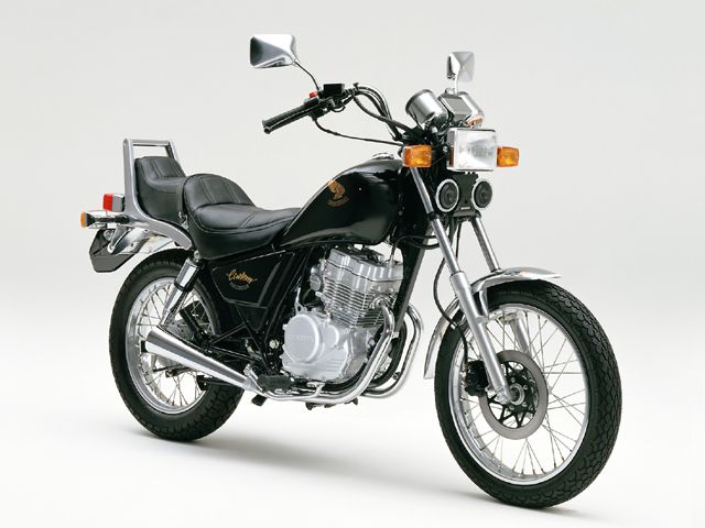 1987年 CBX125 CUSTOM ブラック(カタログメイン)