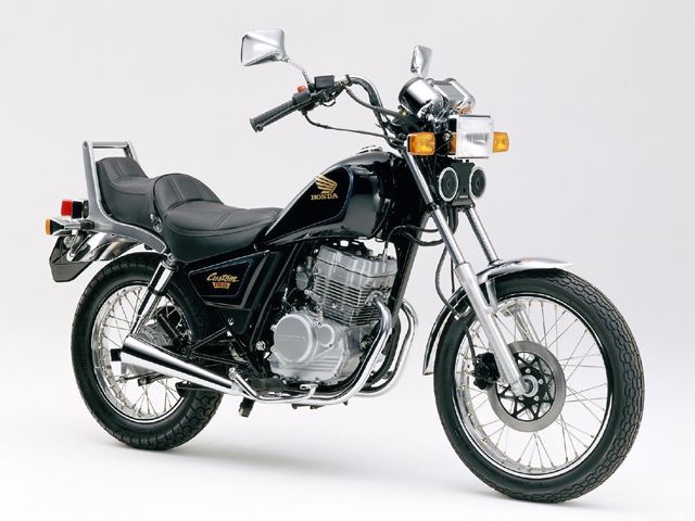 1992年 CBX125 CUSTOM ブラック(カタログメイン)