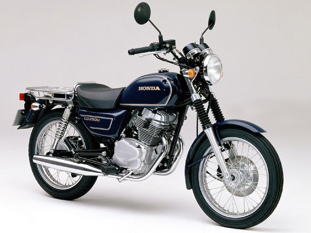 1988年 CD250U シングルシート スペースブルー(シングルシートタイプ)(カタログメイン)