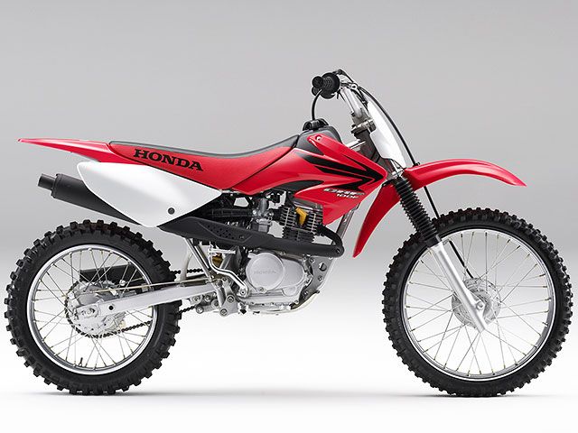 2007年 CRF100F エクストリームレッド(カタログメイン)