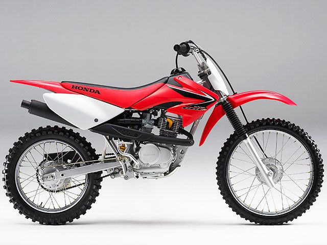 2008年 CRF100F エクストリームレッド(カタログメイン)
