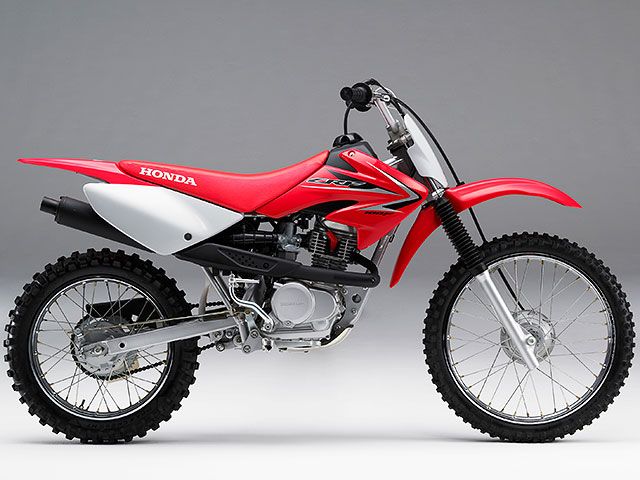 2010年 CRF100F エクストリームレッド(カタログメイン)