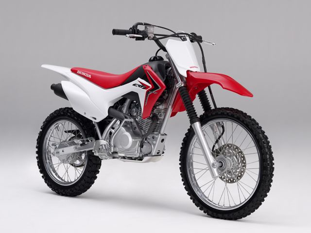 2014年 CRF125F エクストリームレッド(カタログメイン)