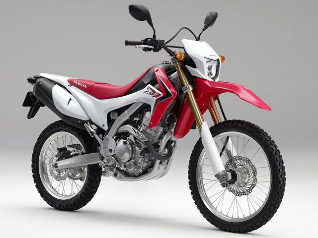 2012年 CRF250L エクストリームレッド(カタログメイン)