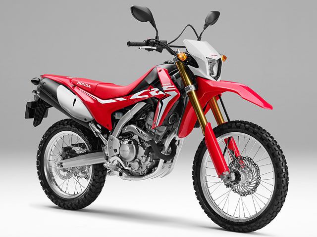 2017年 CRF250L エクストリームレッド(カタログメイン)