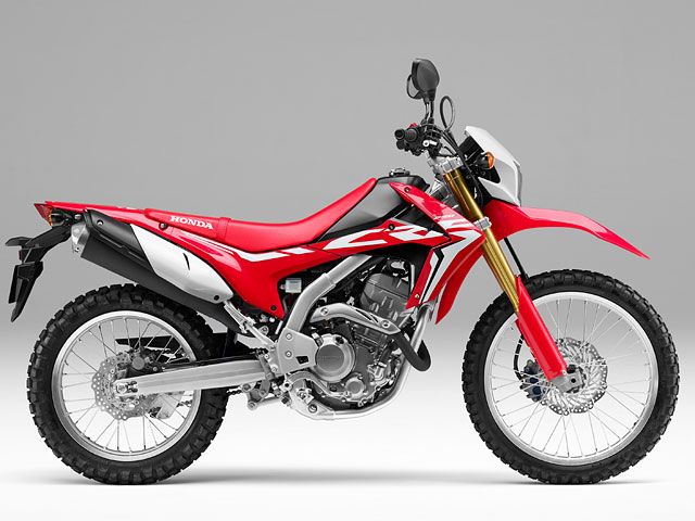 2017年 CRF250L Type LD エクストリームレッド(カタログメイン)