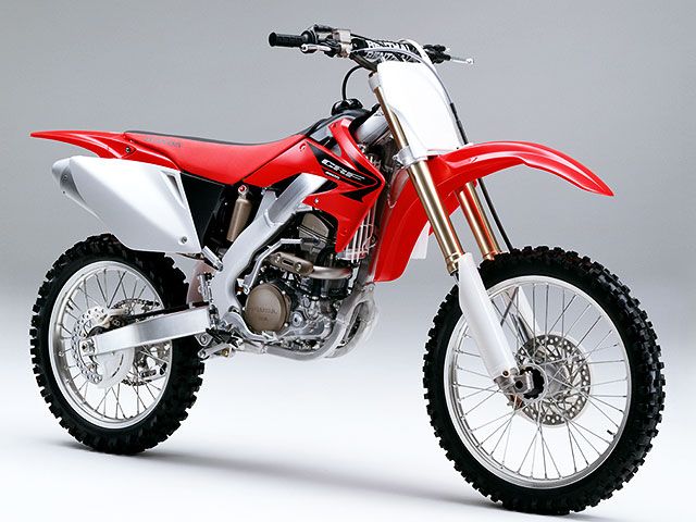 2005年 CRF250R エクストリームレッド(カタログメイン)