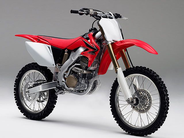 2008年 CRF250R エクストリームレッド(カタログメイン)