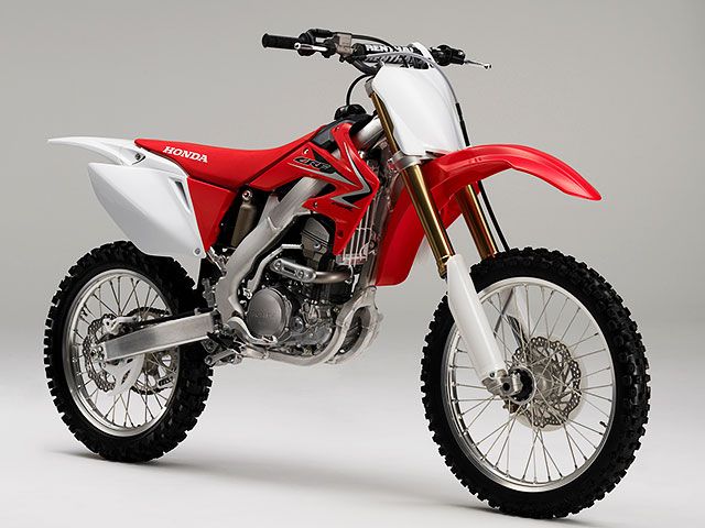 2009年 CRF250R エクストリームレッド(カタログメイン)