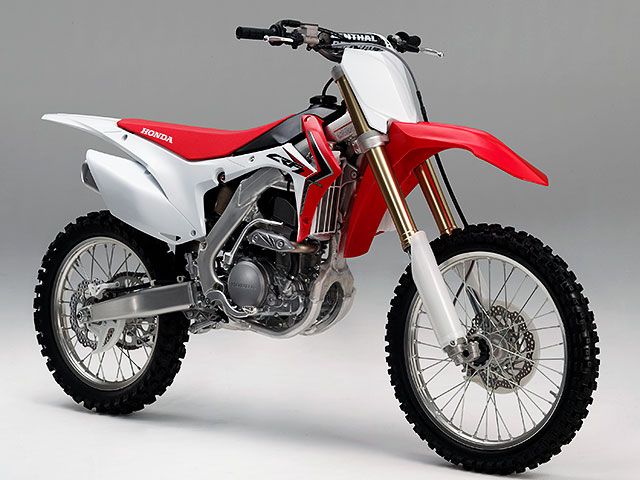 2014年 CRF250R エクストリームレッド(カタログメイン)