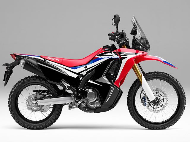 2017年 CRF250RALLY Type LD ABS エクストリームレッド(カタログメイン)