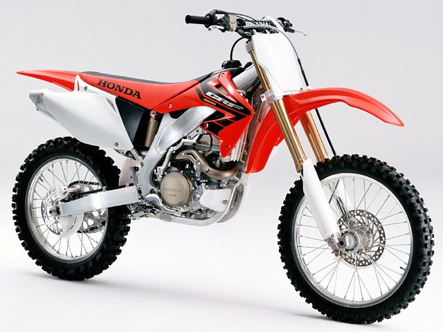 2004年 CRF450R エクストリームレッド(カタログメイン)