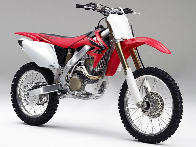 2008年 CRF450R エクストリームレッド(カタログメイン)