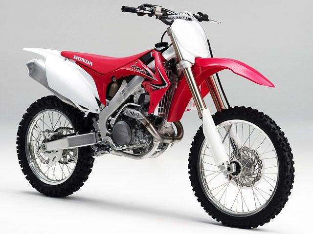 2011年 CRF450R エクストリームレッド(カタログメイン)