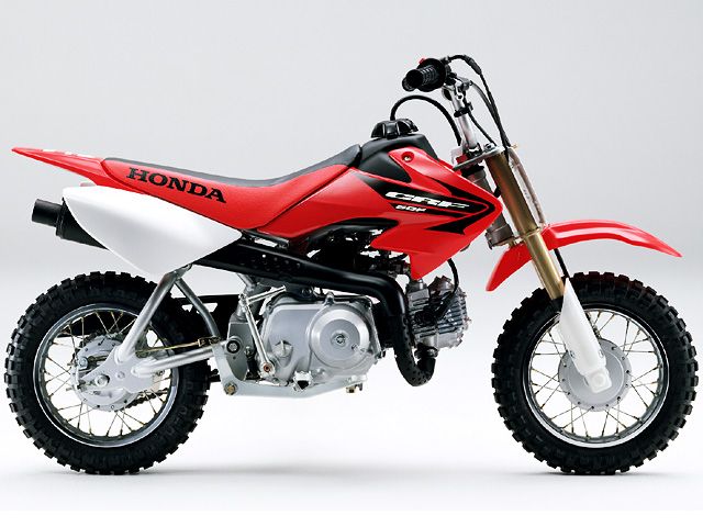 2005年 CRF50F エクストリームレッド(カタログメイン)